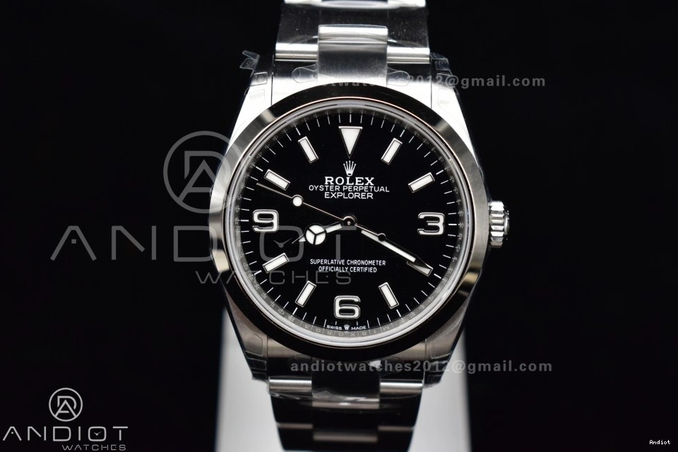 Steel 1:1 124270 Dial Explorer on VSF DD3230 SS 36mm Black Best 904L Edition Bracelet 0518